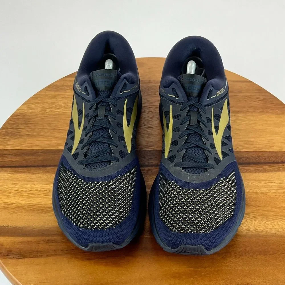 Mens Brooks Revel Navy‎ Blue Athletic Running Shoes Sneakers Size 11.5 D GUC